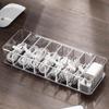 Transparent Data Cable Organizer Case Classification Dustproof Card Organizer With Lid Clutter Collection Box For Office Home