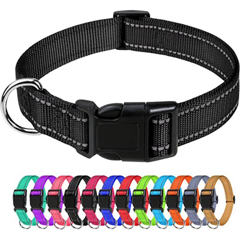 Reflective Dog Collar - Medium Size Anti-Pull Puppy Leash Collar
