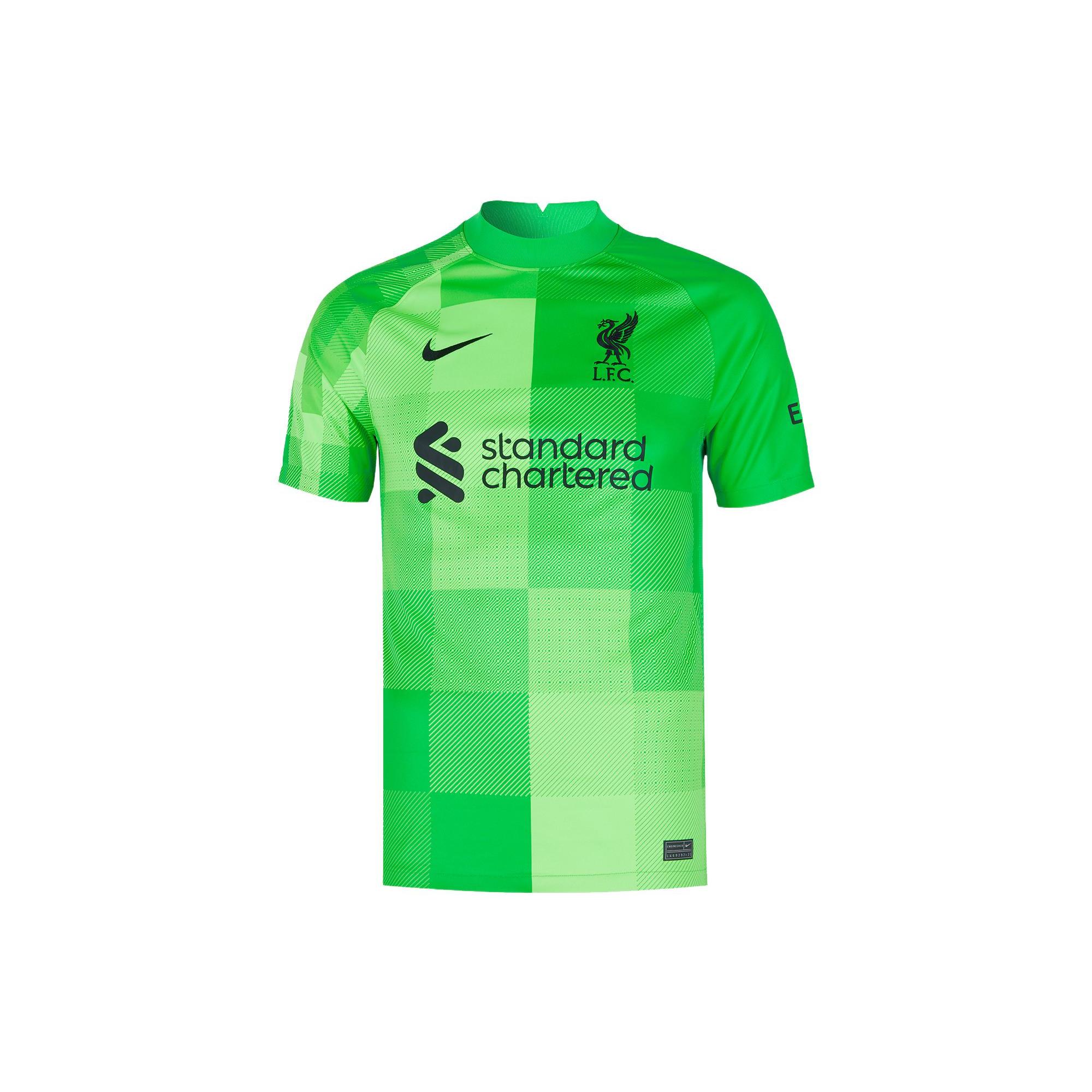

Nike Soccer Jerseys Men s Green Moderate Straight Fit DB2559-330 L