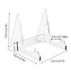 Acrylic Book Bracket Multifunctional Photo Frame Stand Universal Artwork Holder