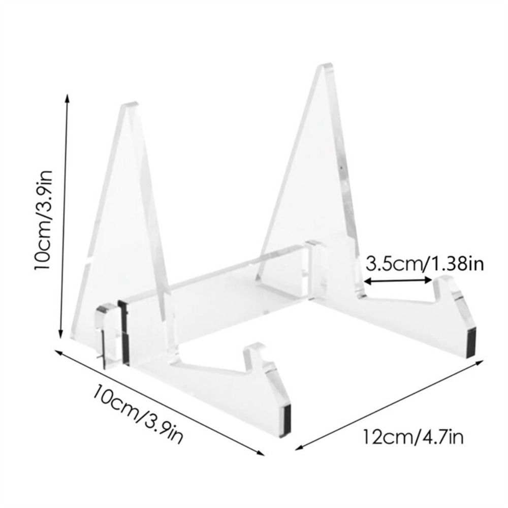 Acrylic Book Bracket Multifunctional Photo Frame Stand Universal Artwork Holder