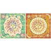 50x50/60x60/75x75cm Tarot Tablecloth Mat Divinations Board Game Oracles Card Pad