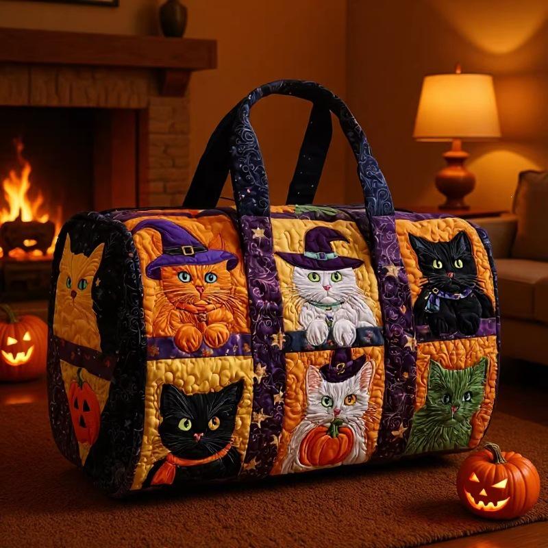 3D Cat Series Women's Travel & Yoga Handbag