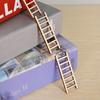 50pcs DIY Mini Wooden Step Ladder Miniature Handcraft Micro Landscape Ornament Fairy Home Decoration Garden Supplies