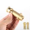 Brass Adapter for High Pressure Cleaner Pressure Washer Adapter,Secures Fit for Foams  Pots and Nozzle Cleaning Tool