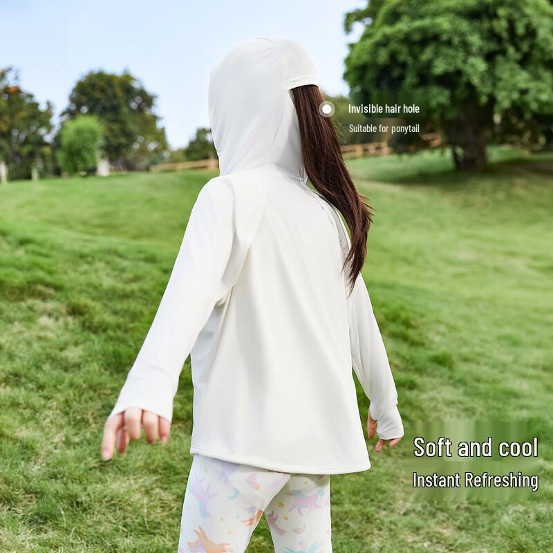 JELLYBABY Kids' UPF50+ Sun Protection Cooling Hooded Jacket