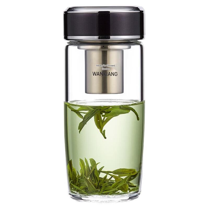 WANXIANG Single-Layer Antibacterial Glass Tea Cup