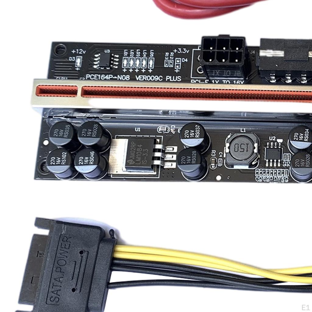 009C 1x x 6Pin Ports 8 Solid Capacitors for GPU Graphic Extension