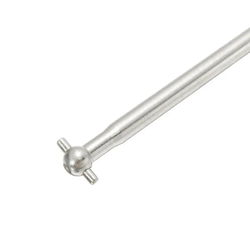 2PCS Front Universal Stainless Steel CVD Drive Shaft Kit For XinleHong 9125 1/10 RC Car Parts