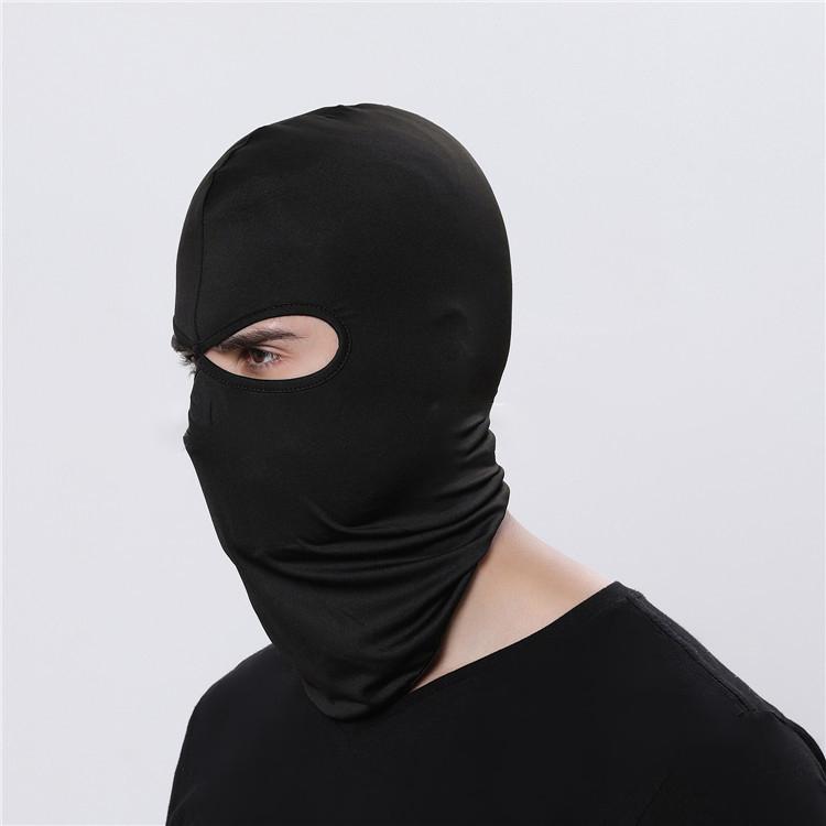 Summer Baclava Helmet Headwear Full Face Covering Print Face Ski Mask Hood Balaclava Facemask