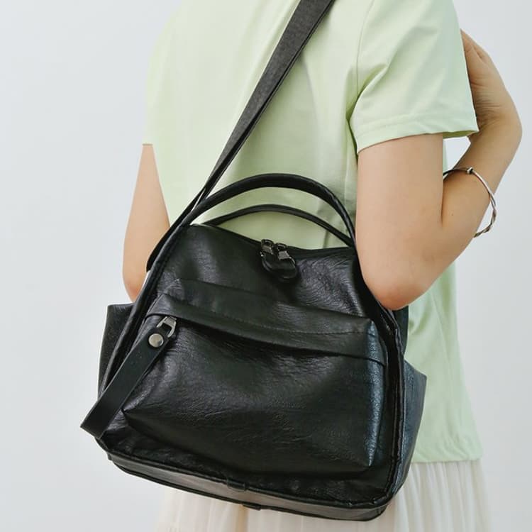 Retro Casual Portable Crossbody Small Backpack