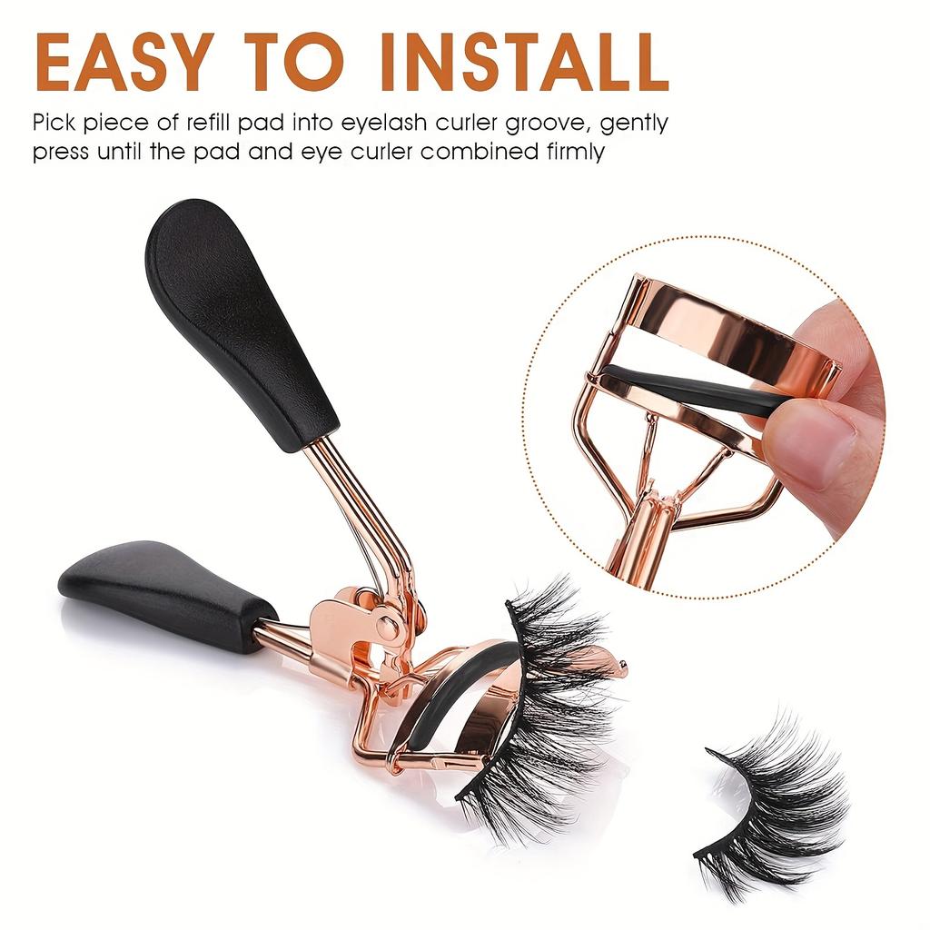 Ladies' Eyelash Curler, Flexible And Controllable Styling, Can Quickly Create Curled Lashes And Visually Enlarge Your Eyes