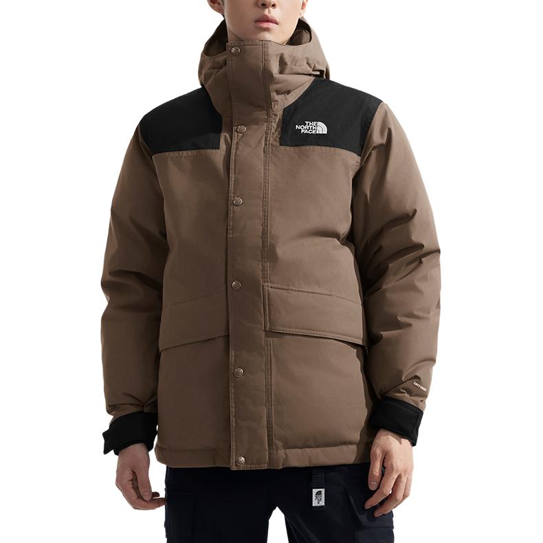 THE NORTH FACE Urban Exploration AW24 Mountain Down Jacket Men's Smoky Brown NF0A89Z0-5EX