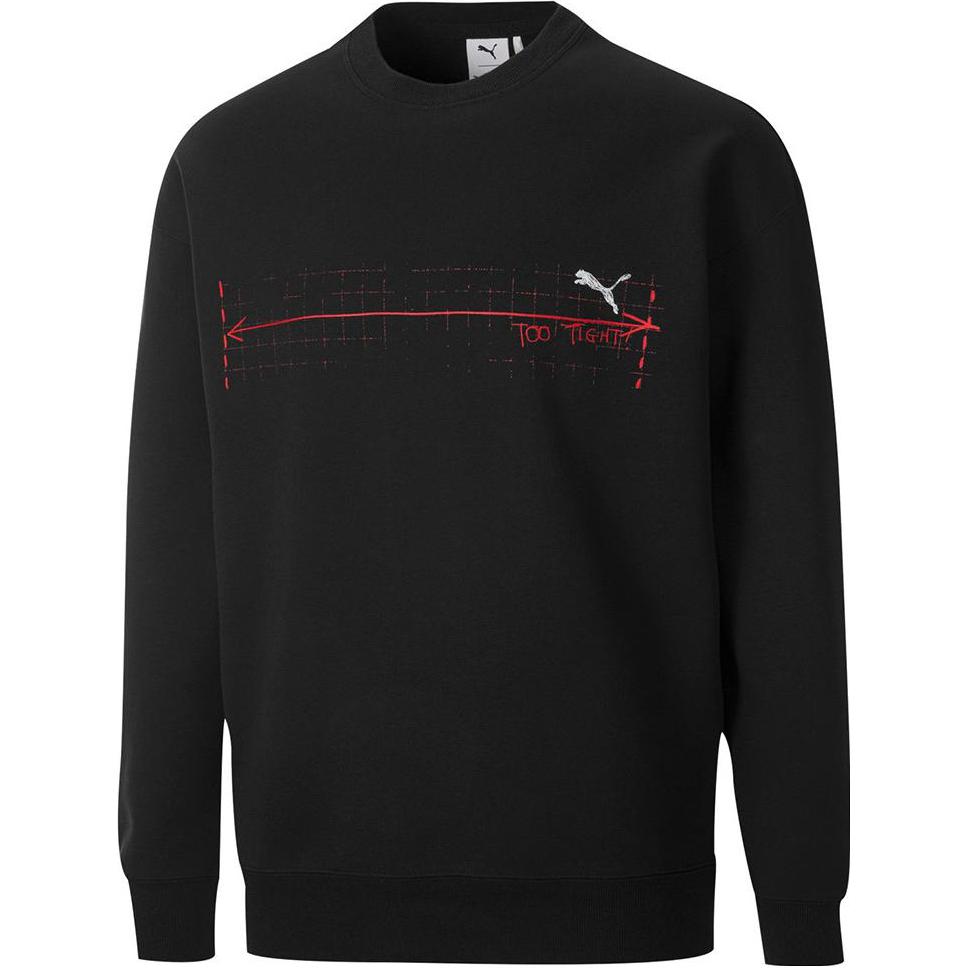 

New PUMA Sweatshirts Unisex Black 530358-01 XS