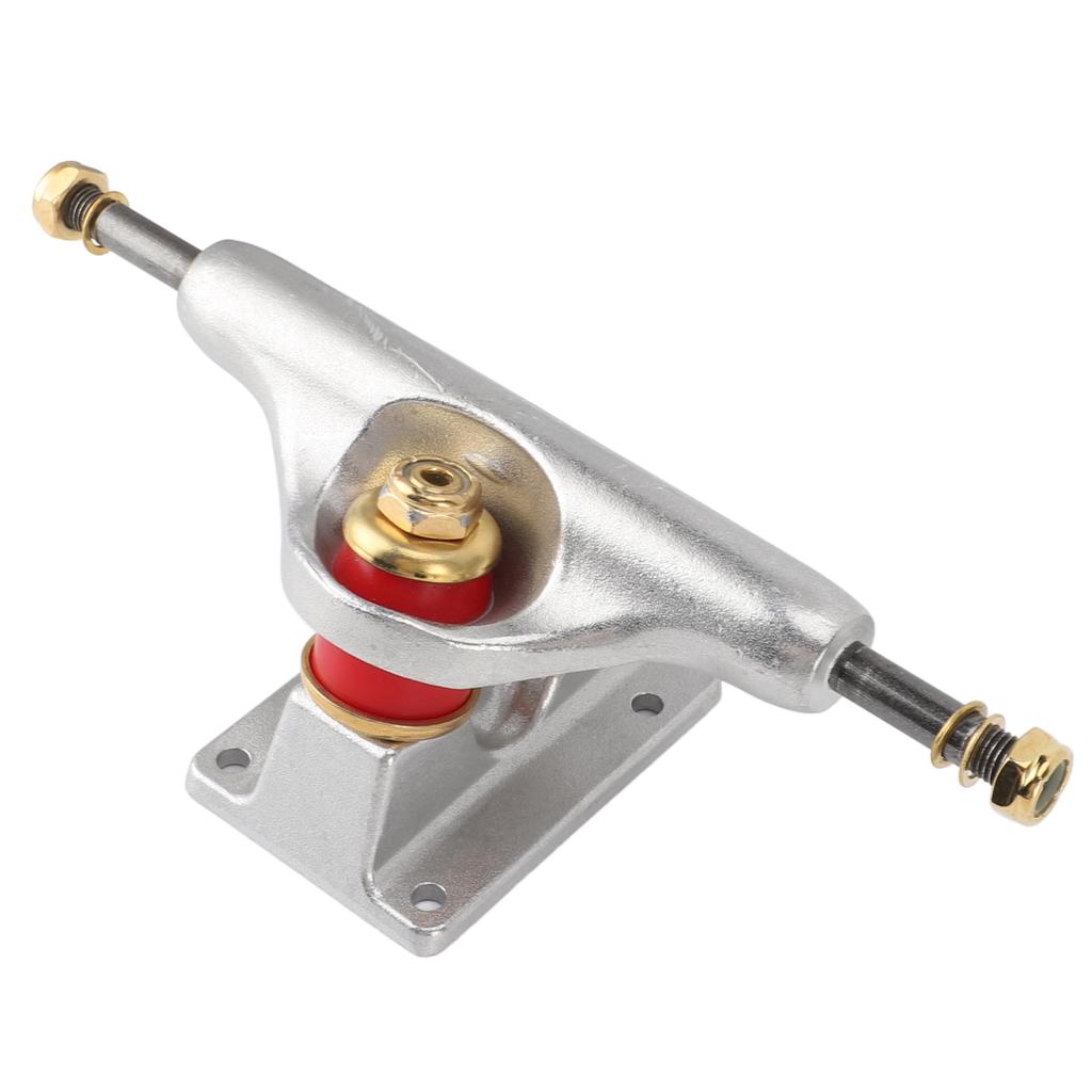 2PCS Skateboard Trucks 5 Inch Aluminum Alloy Hollow Lightweight Shock Absorbing Skateboard Bridge Br