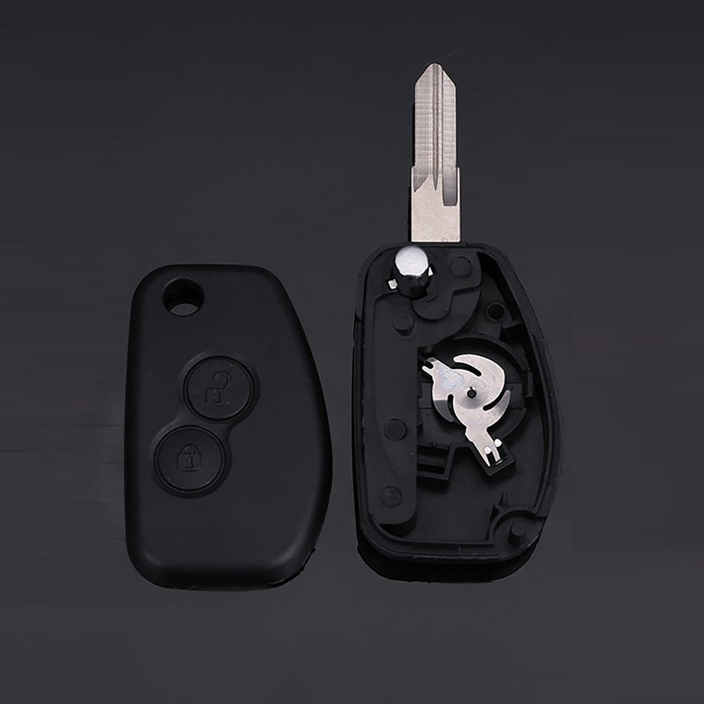 Remote Control Key Housing 2 Button VAC102 for Renault Logan Duster Nissan Almera