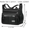 Men'S Crossbody Messenger Satchel - Multi-Layered Pockets, Adjustable Shoulder Strap, Business Single Shoulder Bag