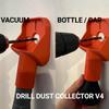 Bohrmaschinen Staubschutz Flasche Aschenbecher Schlaghammer Staubabsaugung Bohrstaubdichtes Gerät Elektrowerkzeug Zubehör