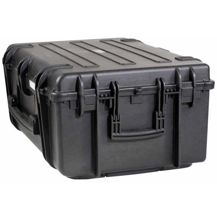 Valise de transport - EXPLORER CASES - 7630.B - 113.1 L - Noir - Étanche et résistant aux chocs