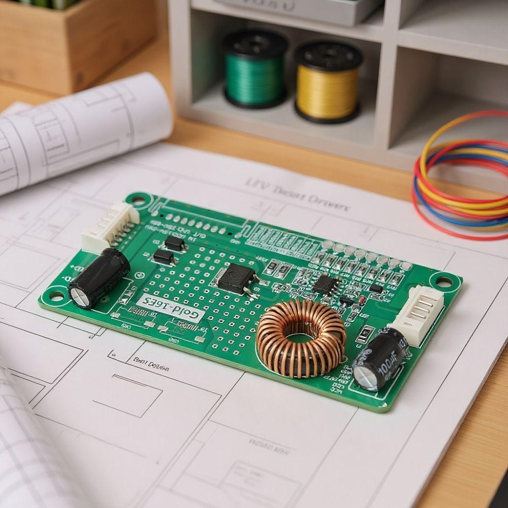 High Efficiency Constant Current Driver Board Compact Design Boost Adapter Board  TV Maintenance