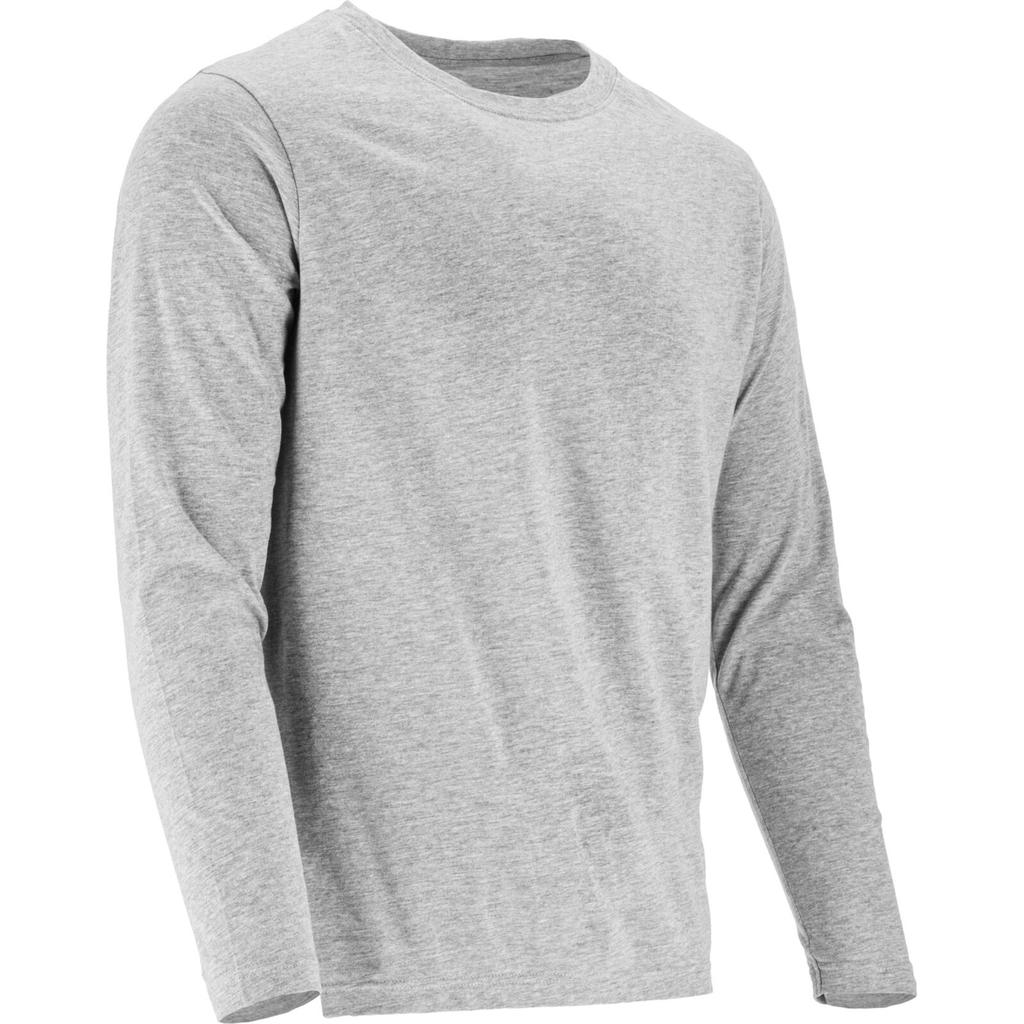 Long Sleeve T-Shirt, Gray, "2Xl", Ce, Lahti