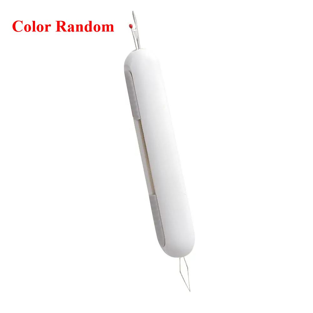 

2 шт. 2 в 1 нитевдеватели швейные инструменты с вспарывателем швов автоматическое устройство для заправки ниток для удаления швов для шитья рукоделия вышивки крестиком Color random