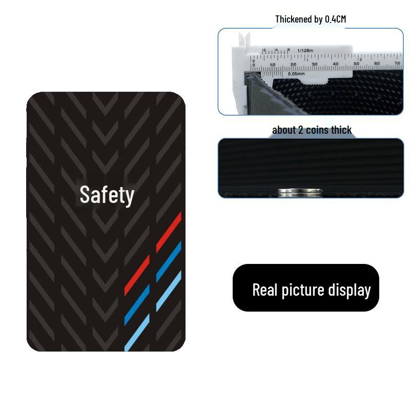 No. 9 FZ3 110 Electric Vehicle Waterproof Non-slip Rubber Foot Mat