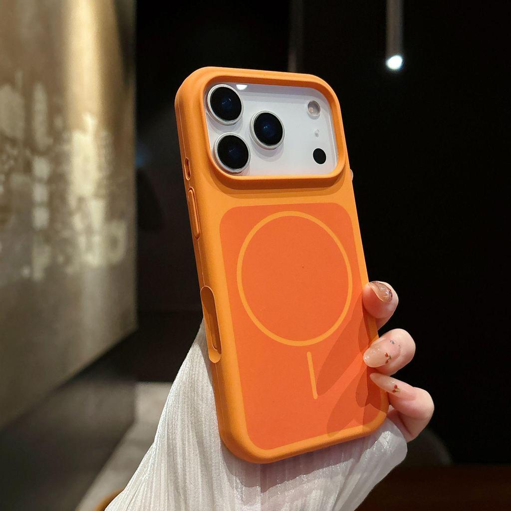 Women's Full Coverage Liquid Silicone Magnetic Case for Apple iPhone 17 Pro Max with Drop Protection