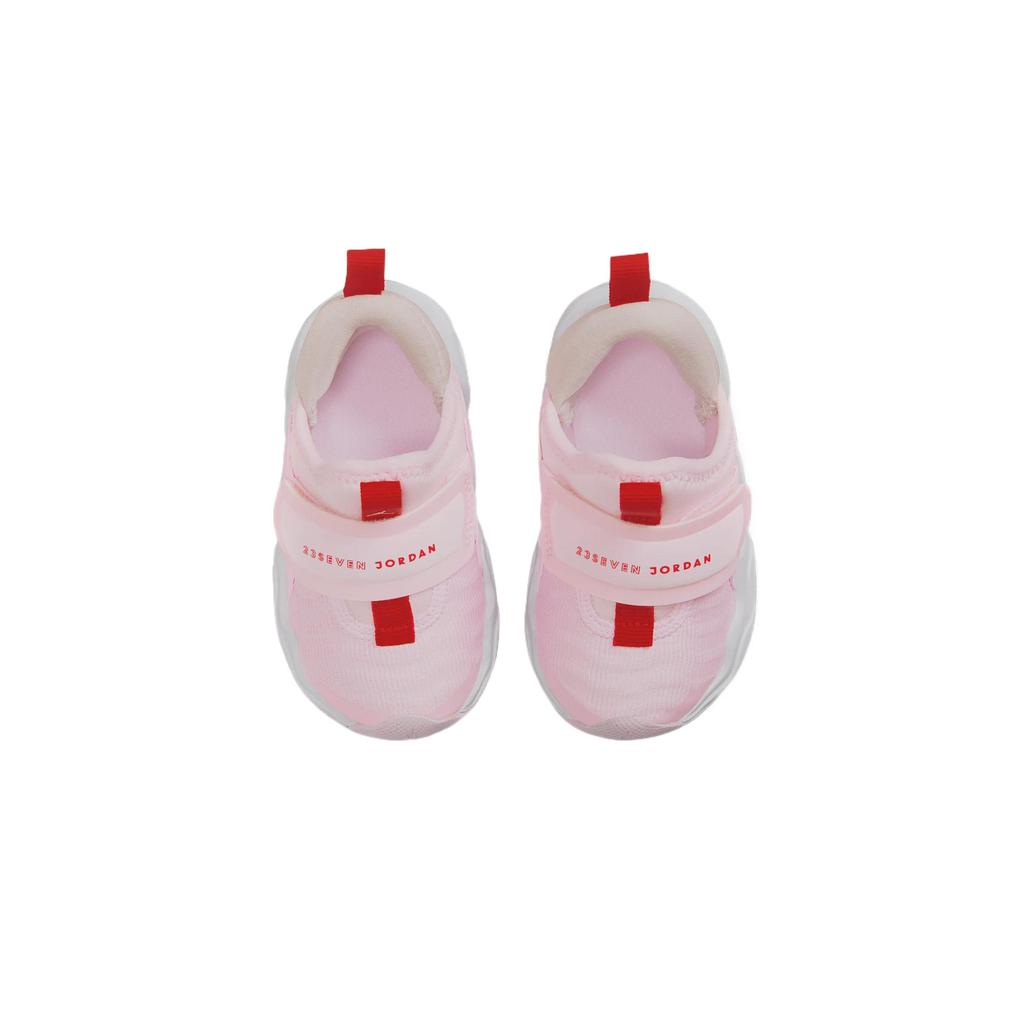 Air Jordan 23/7.2 EasyOn TD Pink Foam Baby Sneakers Tech-Grey White Fire-Red HF3414-600
