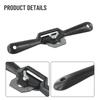 1pc Adjustable Woodworking Plane Deburring Hand Planer Pocket Plane Spokeshave Wood Cutting Bottom Edge Tool Hand Tools