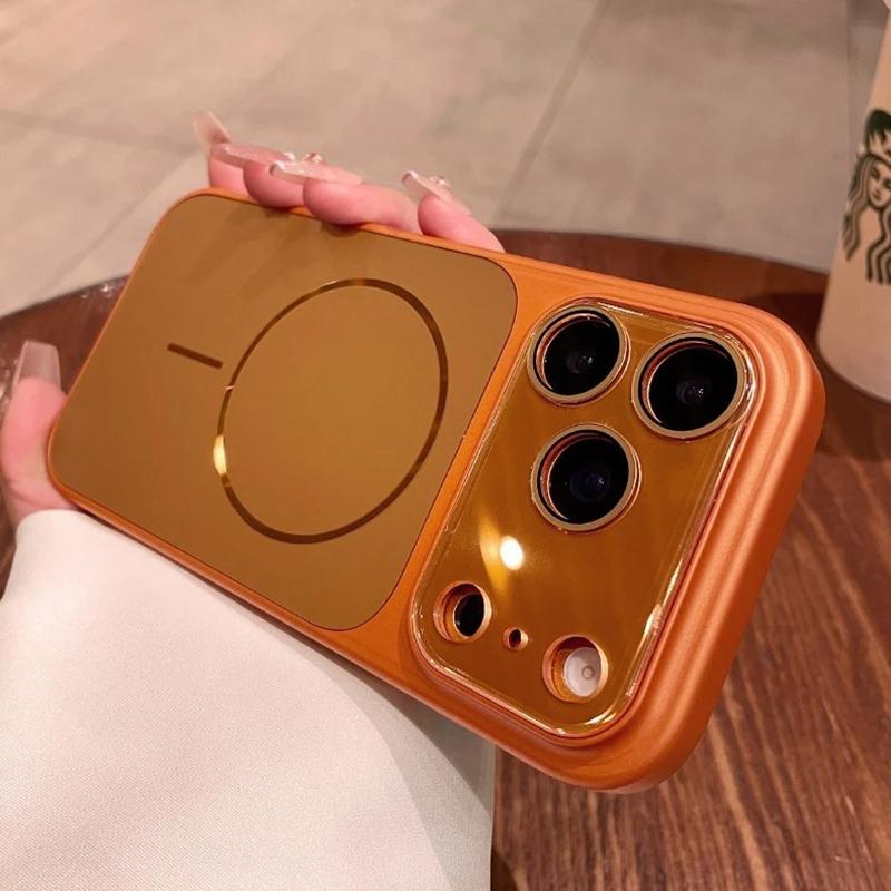 Luxus Matte Magnetische Handyhülle Für iPhone 17 16 Pro Max Stoßfeste Hüllen Für iPhone 17Pro 17 16 Pro Max Linsenschutz Abdeckung