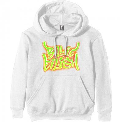 Billie Eilish Unisex mikina s logom plameňov pre dospelých