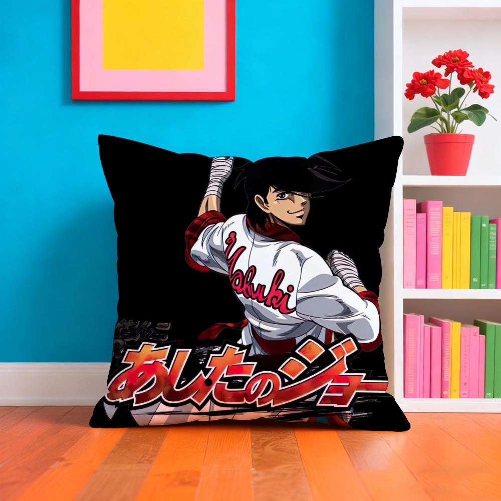 A-ashita No Joe Anime Pillow Case Pillow Case Plush Fabric Soft Double Sided Print Home Sofa High Quality Cushion
