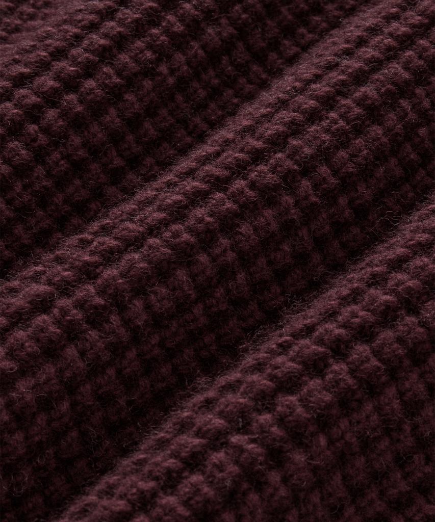 Beulaendideu Chain Heavy Wool Sweater [Burgundy]