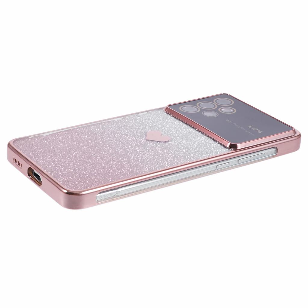 For Samsung Galaxy A53 5G Soft TPU Cover Sparkly Glitter Protective Phone Case