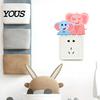 Protective Socket Panels for Toddlers Cute Elephant Switch Sticker, Decorative PVC Waterproof Light Decal, Cover Sunproof Window Glass Stickers
