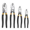 Multifunktions-Abisolierzange & Seitenschneider: Schnellwerkzeug für Elektriker mit industrieller Sichelschneide.