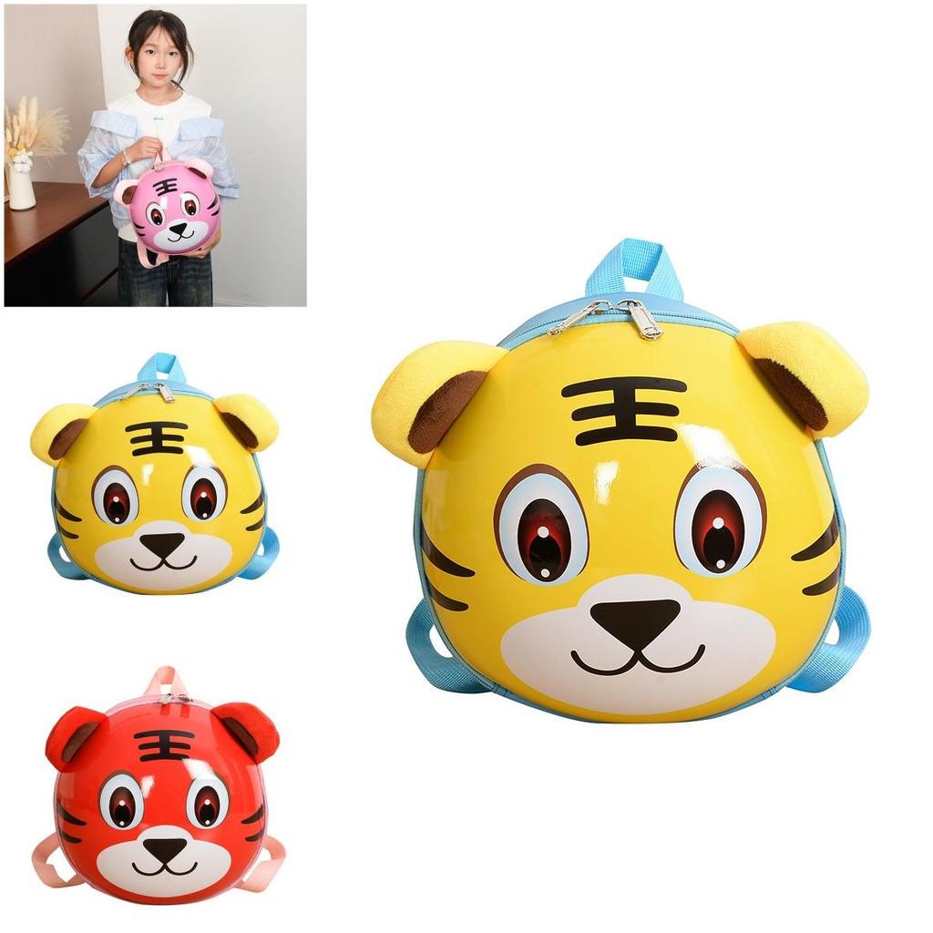 Cute Small Tiger Kids Backpack With Airflow Features For Preschool Children
