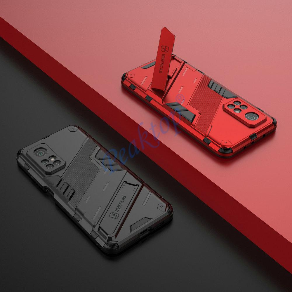 CaseFor Xiaomi 10T Pro 5G Back Poco F3 F2 X3 GT NFC M3 Hard Matte Back Punk Shockproof Cover Redmi Note 10 Case Mi 10 T S T10