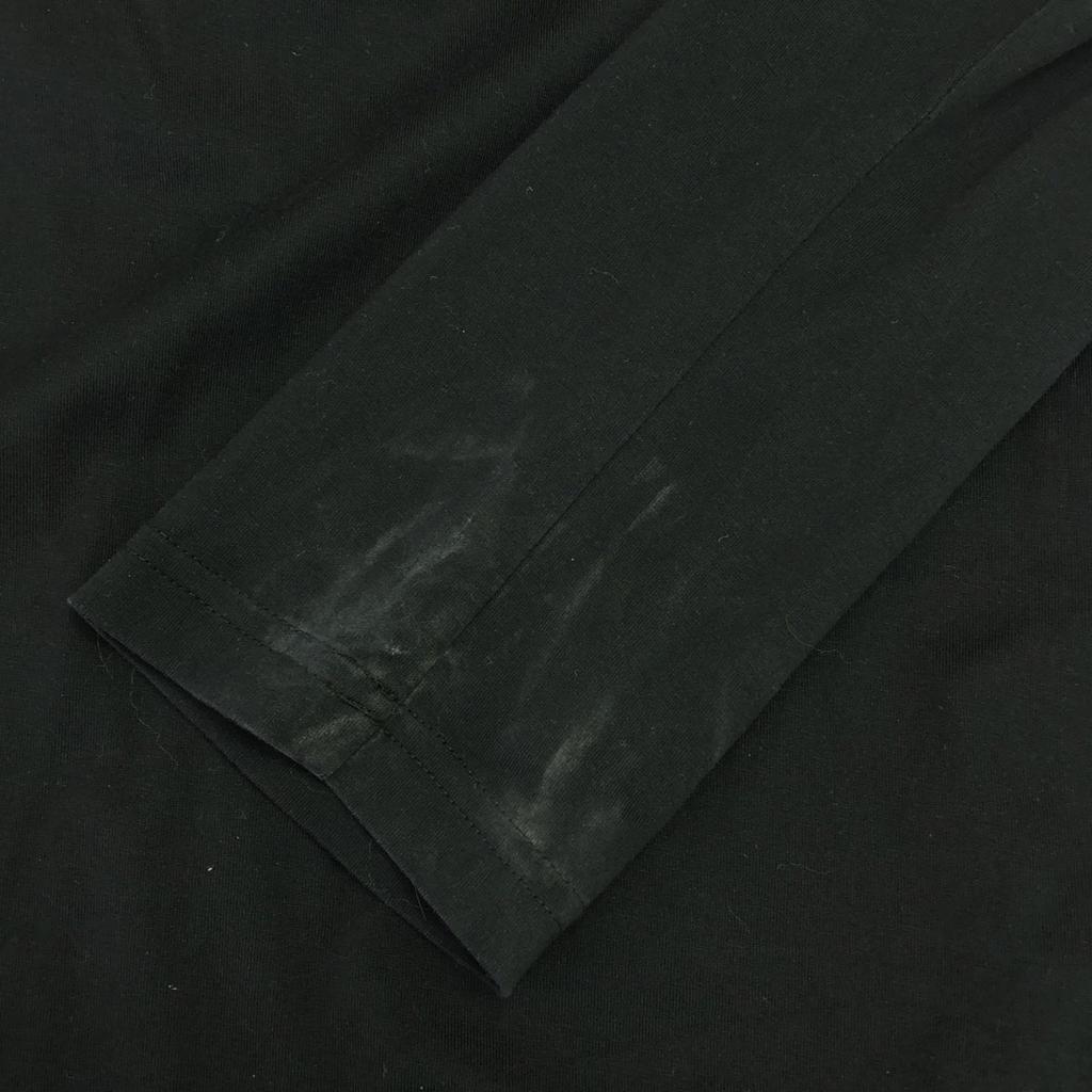 Y-3 Adidas YOHJI YAMAMOTO Long Sleeve Shawl Design Cut L Black Women Used