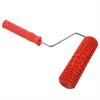 1Pc Embossed Rubber Drum Print Roller Paint Liquid Wallpaper Diatom Ooze Embossed Mold