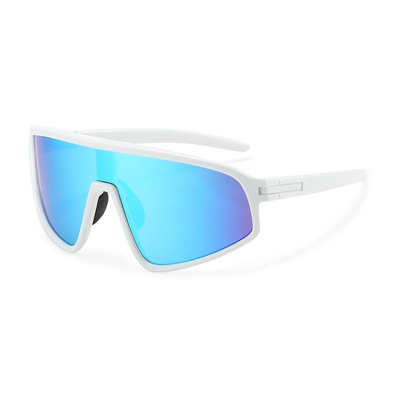 Oversized Sports Goggle Men New In Punk Mirror Outdoor Cycling Sunglasses Trendy Futuristic Anti-UV Hiking Shades