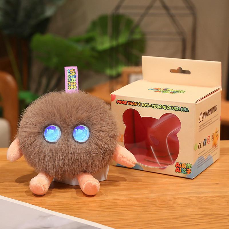 Husky Plush Toy With Emotional Companion Function For Kids And Teens