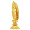 Medicine Buddha Statue, 20.5cm, Gold-plated Alloy Finish [Buddha Statue] (20.5cm)
