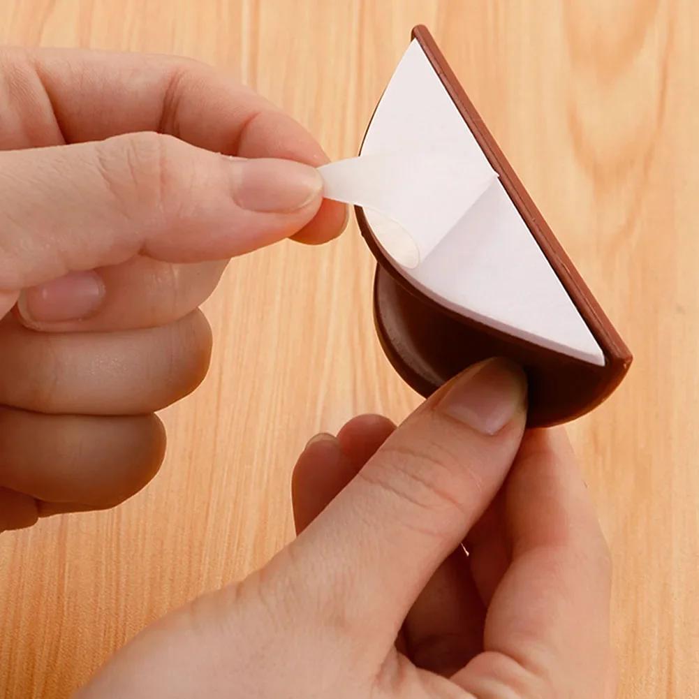 Window Cabinet Drawer Handles Self-adhesive Door Handle Wardrobe Plastic Pulls Paste Open Sliding Door Knob Auxiliary Device