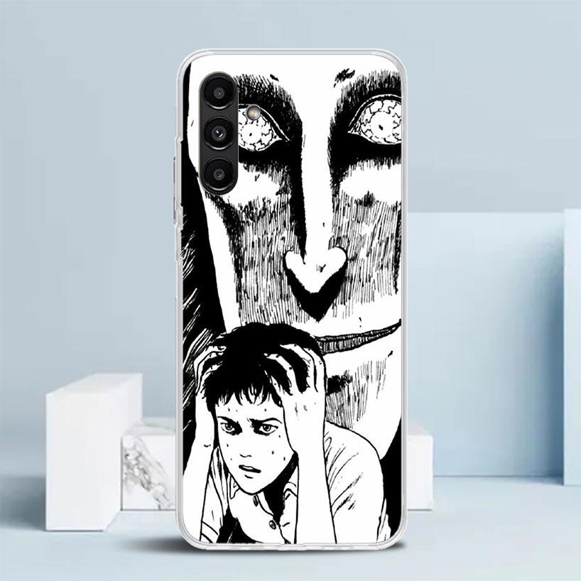 Japanese Horror Comic Anime Cover for Samsung Galaxy A17 A37 A57 A16 A26 A36 A56 A15 A14 A55 Phone Case A13 A53 A25 A35 A24 A34