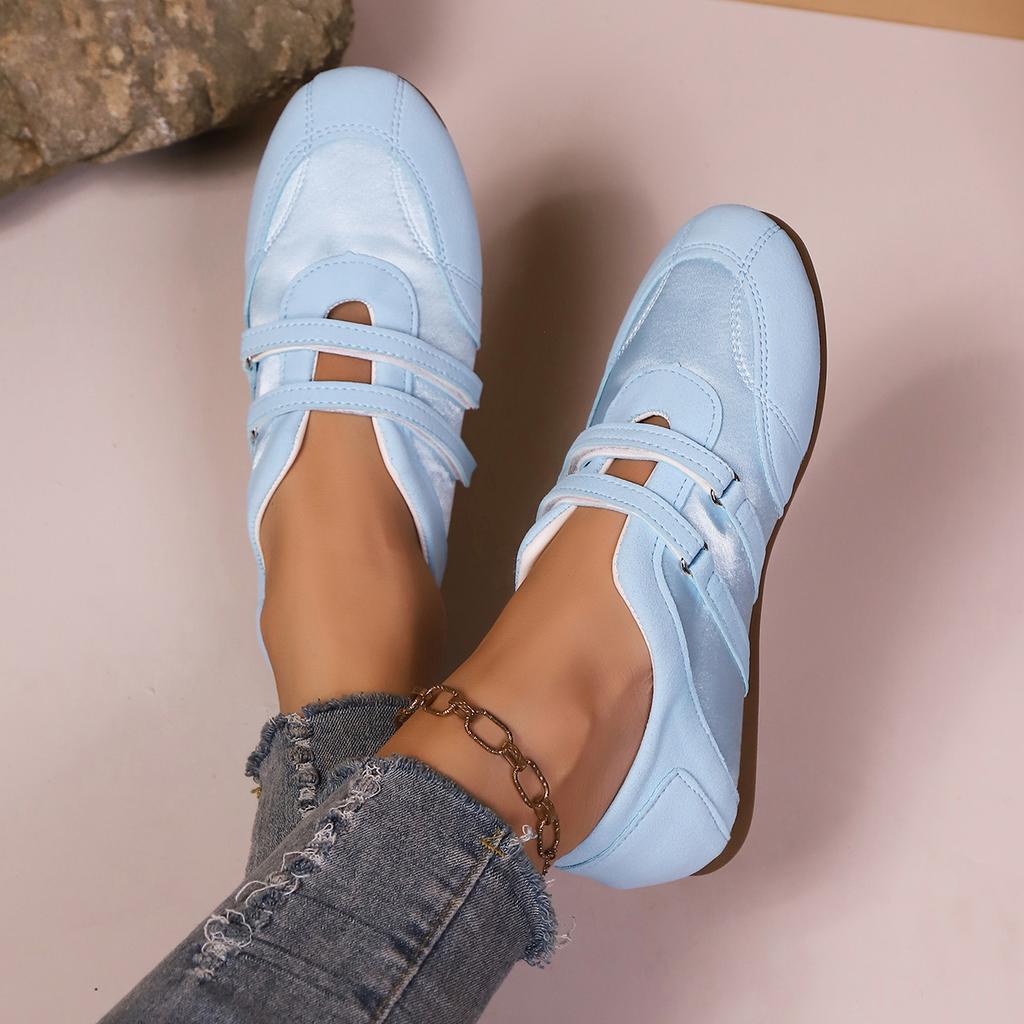 Baleriny Damskie Buty Sportowe Modne Codzienne Płaskie Mokasyny Buty do Chodzenia Baleriny Damskie Trend Wygodne Przytulne Trampki Damskie