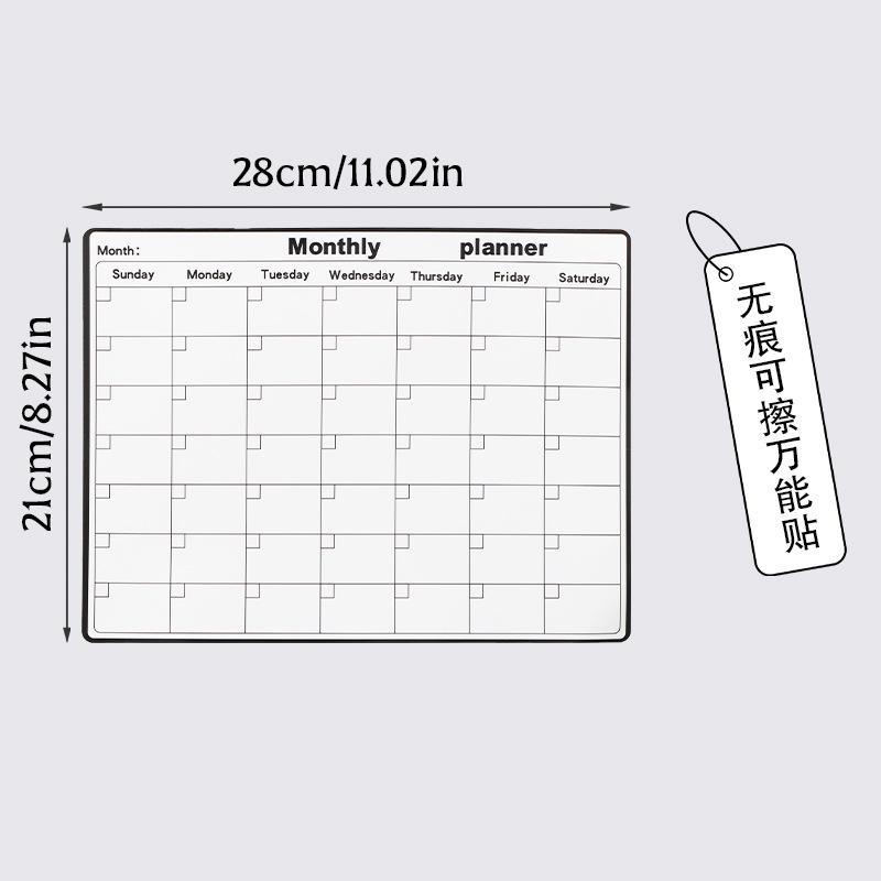 Washable Reusable Magnetic Sticky Notes for Fridge or Office