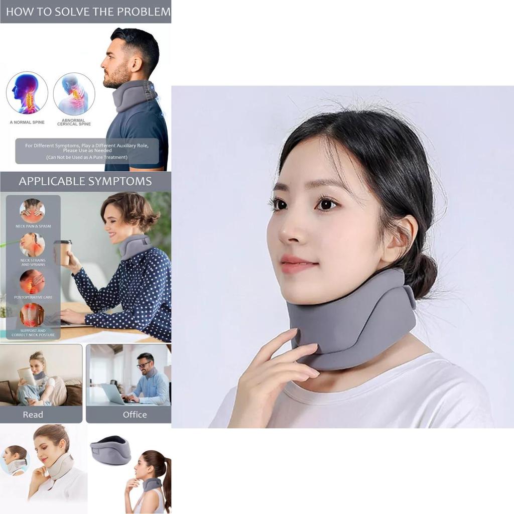 Comfortable And Breathable Neck Support Pillow For Correcting Forward Head Posture