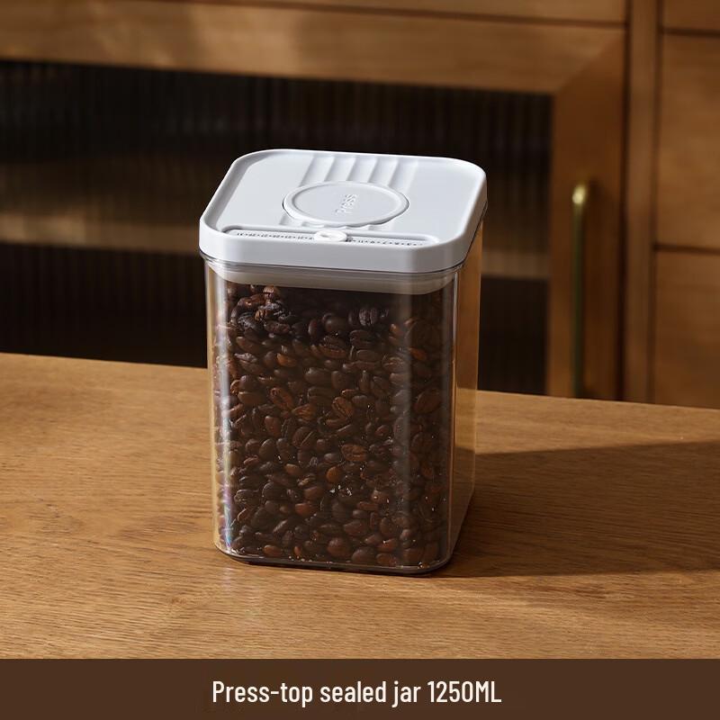 ZISIZ Transparent Press-Seal Food Storage Container 2-Pack